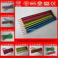 striped wooden pencil