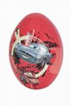 Hot egg shape can for christmas,Metal easter egg 1