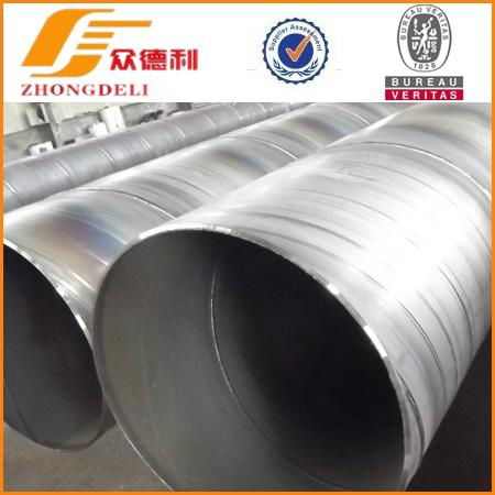 manufactory spiral welded steel pipe in China