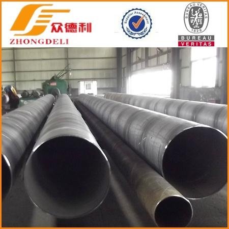 manufactory spiral welded steel pipe in China 2
