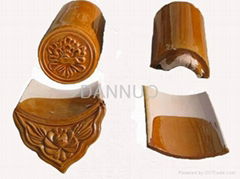 Chinese style glazed roof tile