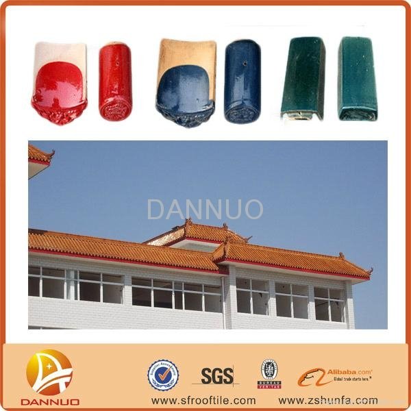 Chinese traditional ceramic roof tile 4