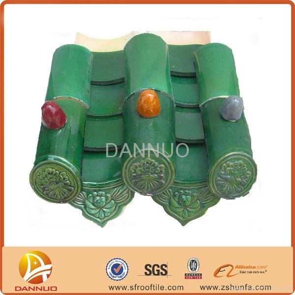 Chinese traditional ceramic roof tile 5