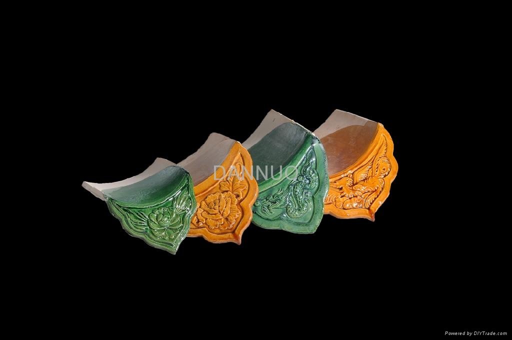 Chinese traditional glazed roof tile 5