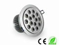 Square led downlight 5W 10W 15W 