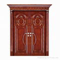 Exterior Solid Wooden Door 1