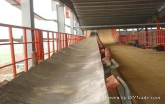 Overland belt conveyor for power plant from China manufacture