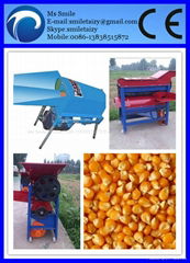 Corn thresher machine with factory
