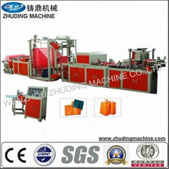 full automatic non woven box type bag making machine