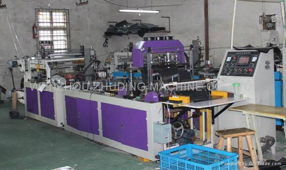 full automatic non woven zipper bag making machine 3