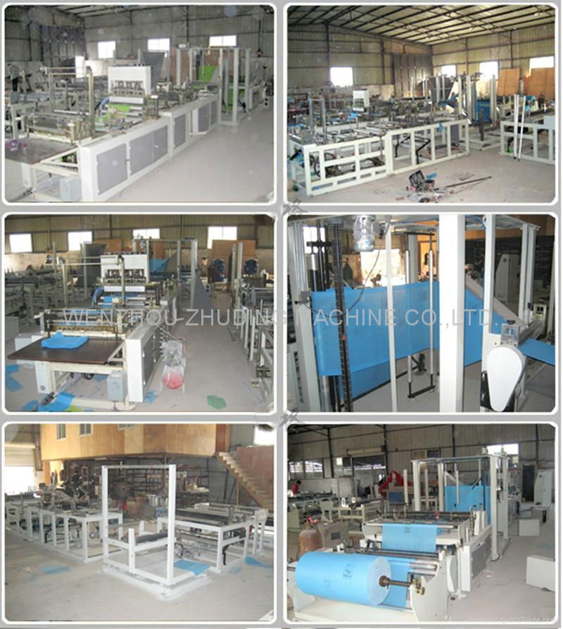 full automatic multifunctional non woven bag making machine 2