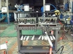 PVC profiles punching machine