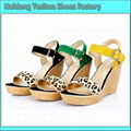  Latest Popular 2013 Comfortable Wedge womens high heel sandals 1