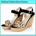 Latest Popular 2013 Comfortable Wedge womens high heel sandals 2