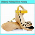  Latest Popular 2013 Comfortable Wedge womens high heel sandals 4