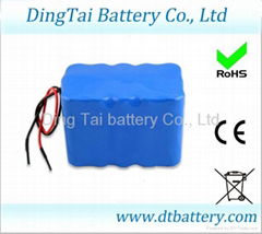 rechargeable Lithium ion 11.1V 10000mah