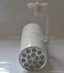 Hot selling aluminum housing led track light 15w