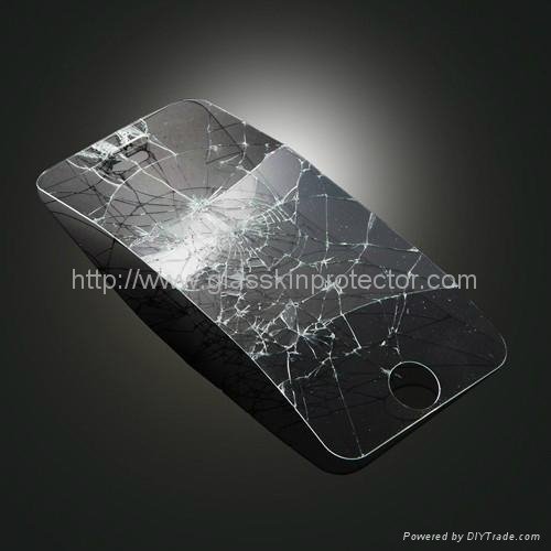 iPhone5c Premium Tempered Glass Screen Protector 4