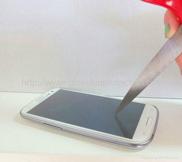 Samsung Galaxy S3 Tampered glass screen protector 3