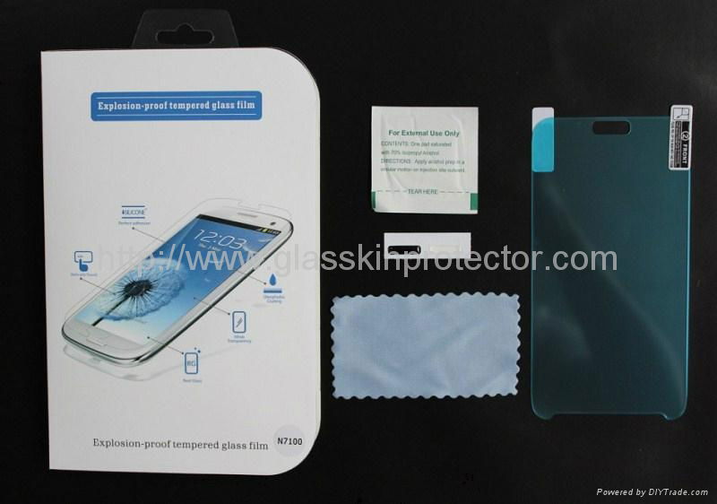 Samsung Galaxy Note 2 Tamper glass screen protector 4