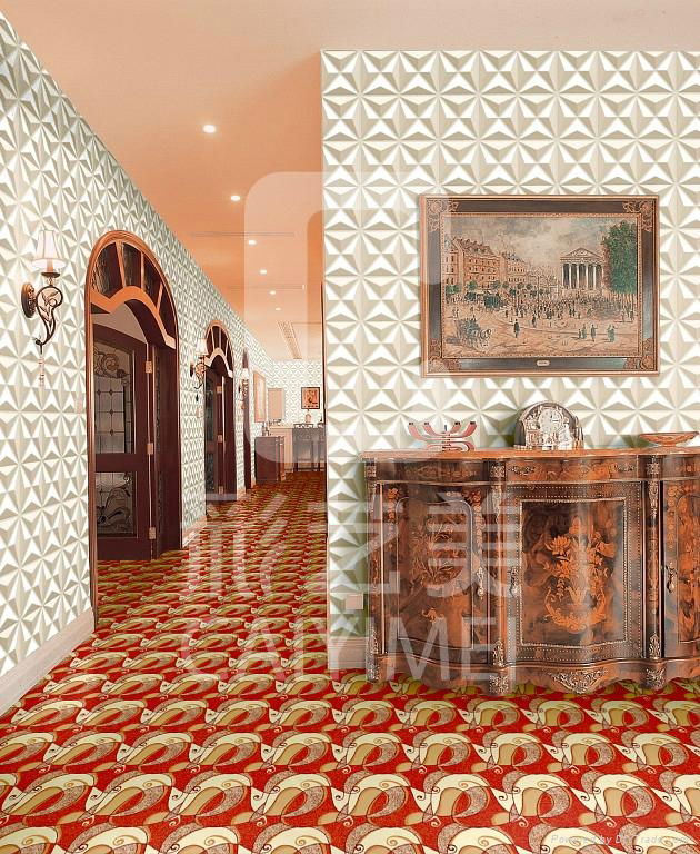 decorative wall panels 3d board made in China  4