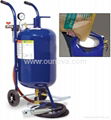 Portable sand blasting machine 1