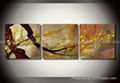 Popular handmade group canvas art oil