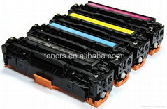 Compatible 310a color toner cartridges for hp printer