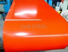 pre coated steel coil 