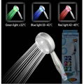 LED Lights illuminating Bathroom Shower