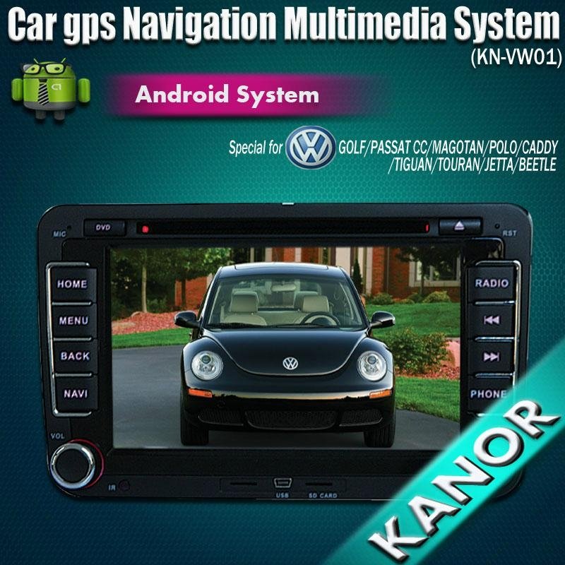 VW golf polo magotan Capacitive Screen android car dvd gps navigation 2