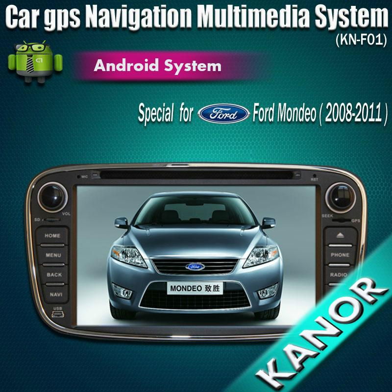 7" Capacitive Screen android car dvd gps radio player for ford focus mondeo 3