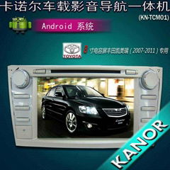 8" Capacitive Screen Android car radio dvd player for toyota camry corolla