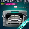 8" Capacitive Screen android car radio dvd gps system for honda CRV Civic