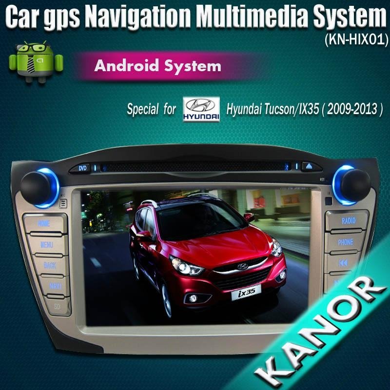 8" android car radio gps multimedia system for hyundai IX35 Elantra  3