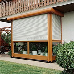 Balcony roller door