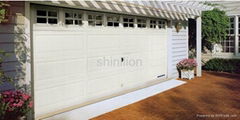 Sectional garage door