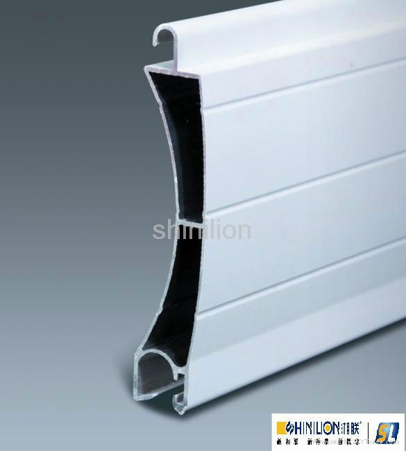 Aluminum profile for garage door