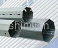 Roller shutter axle