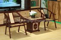Shenzhen Bamboo Serving Tray Tea Table  2