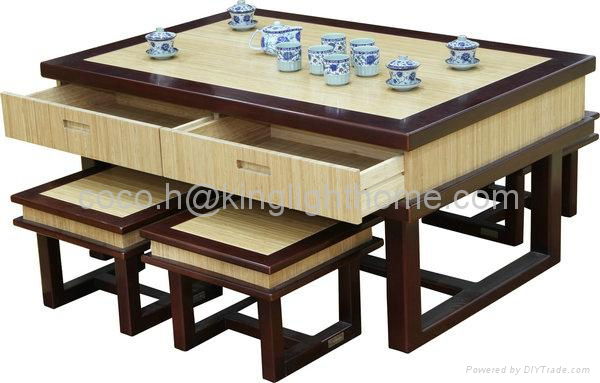 2013 New Bamboo Coffee Table Set for sale  