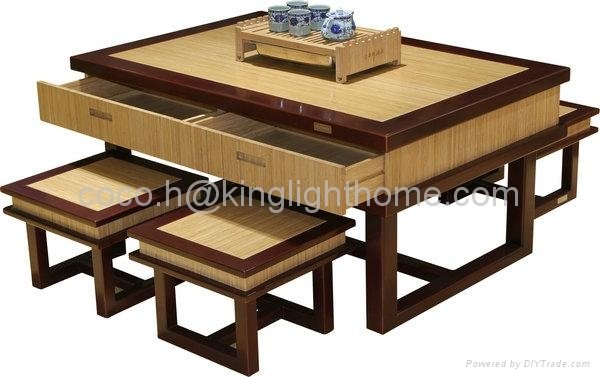 2013 New Bamboo Coffee Table Set for sale   2