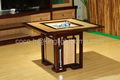 Bamboo Square Tea Table Setting for four   3