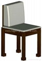 100% Bamboo Dining Side Chair Armless