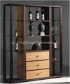 Modern Living Room Cabinet and Shelving Design 1