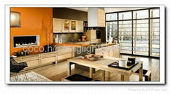 100% Solid Bamboo Kitchen Cabinet Design 