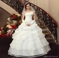 Inexpensive Elegant Princess Wedding Dress
