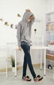 Korean style batwing sleeve hoodie