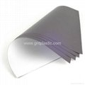 Dark silver inkjet printable plastic pvc sheet  2