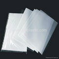 Coated overlay for card with glue 0.08mm